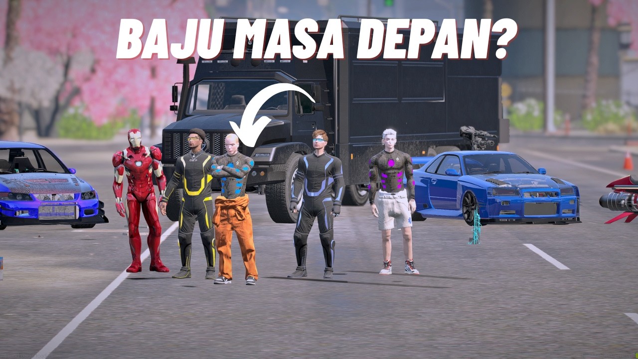 KEKUTAN BAJU TECNO ,DARI O'CONNOR - GTA V