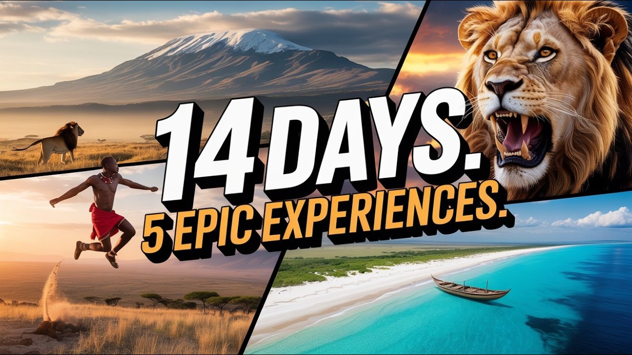 Top 5 Activities in Tanzania in 14 Days | Ultimate Tanzania Travel Guide