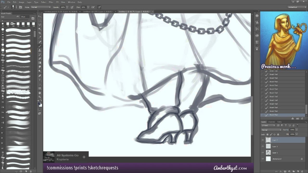 Sketch Process - BarneezyJones