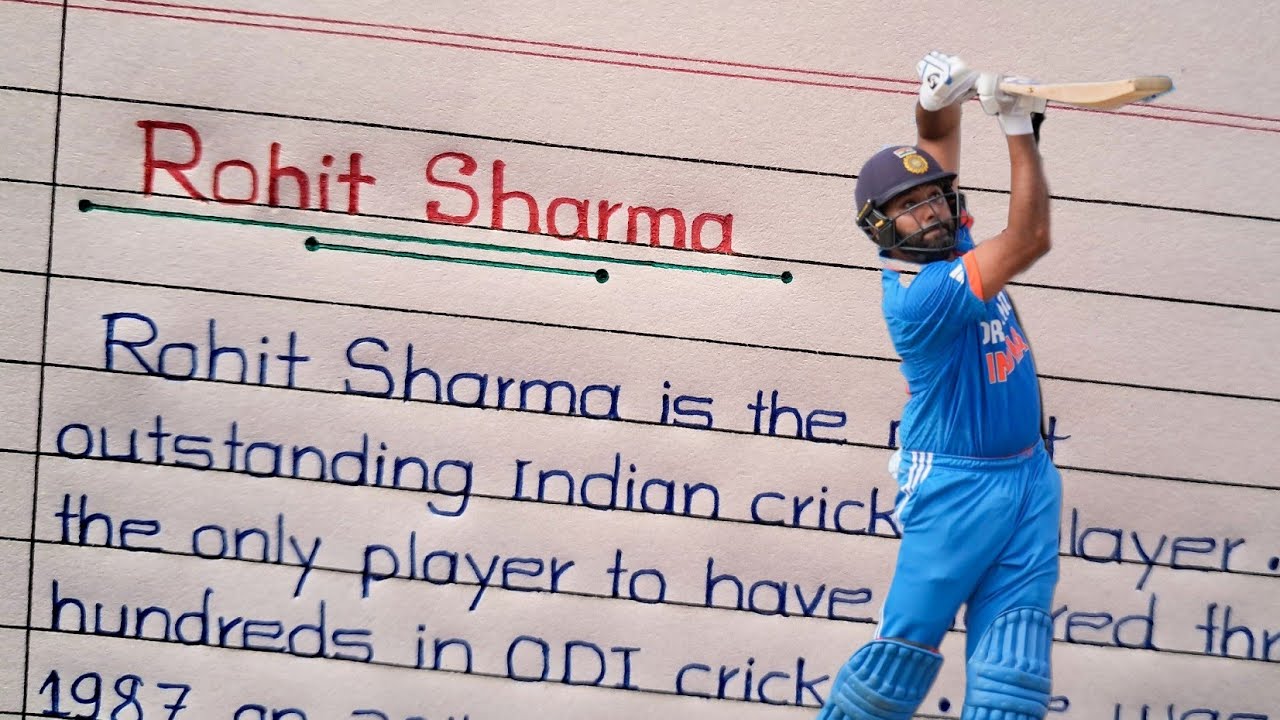 ✍️Rohit Sharma Information/Biography || 10/20 Lines on Rohit Sharma || Best Trading Apps