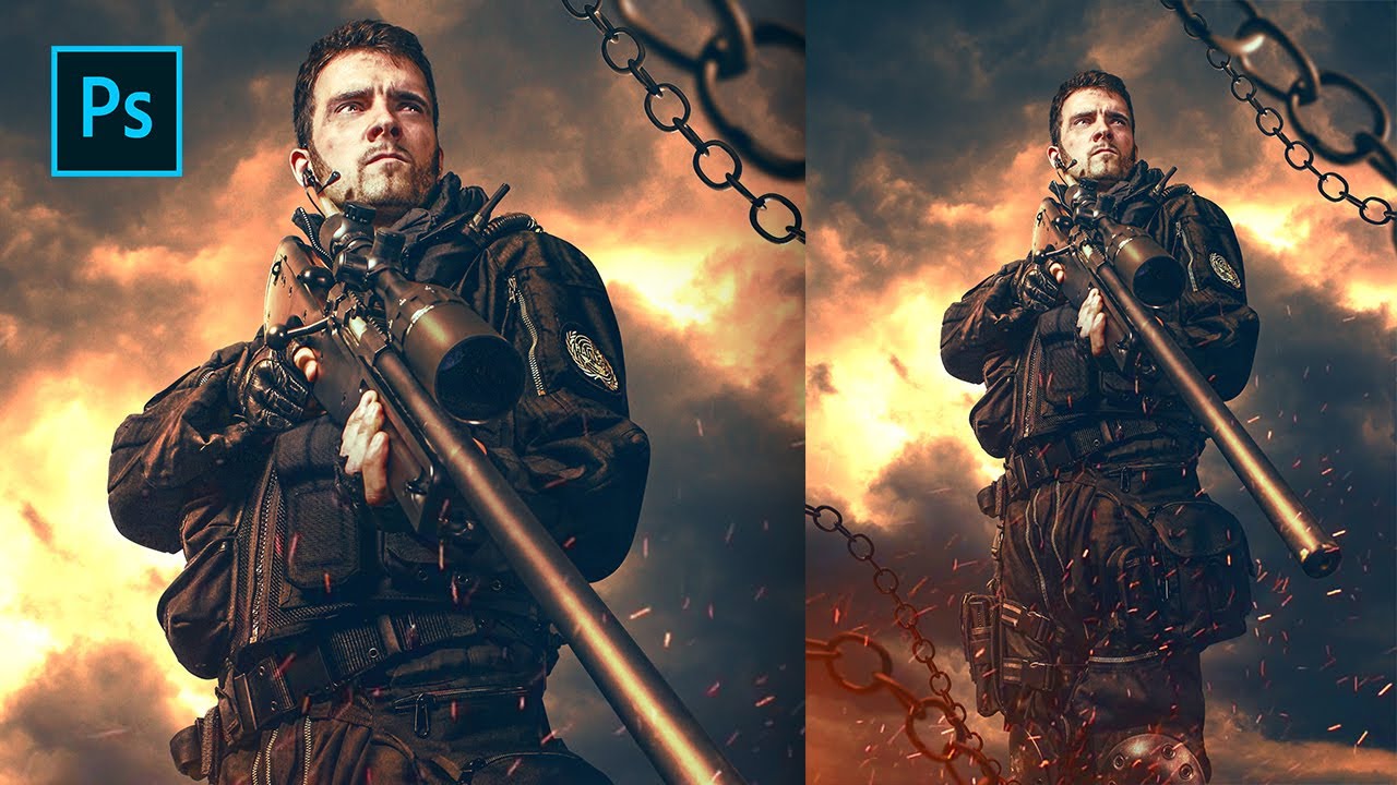 Make a Sniper Movie Poster in Photoshop