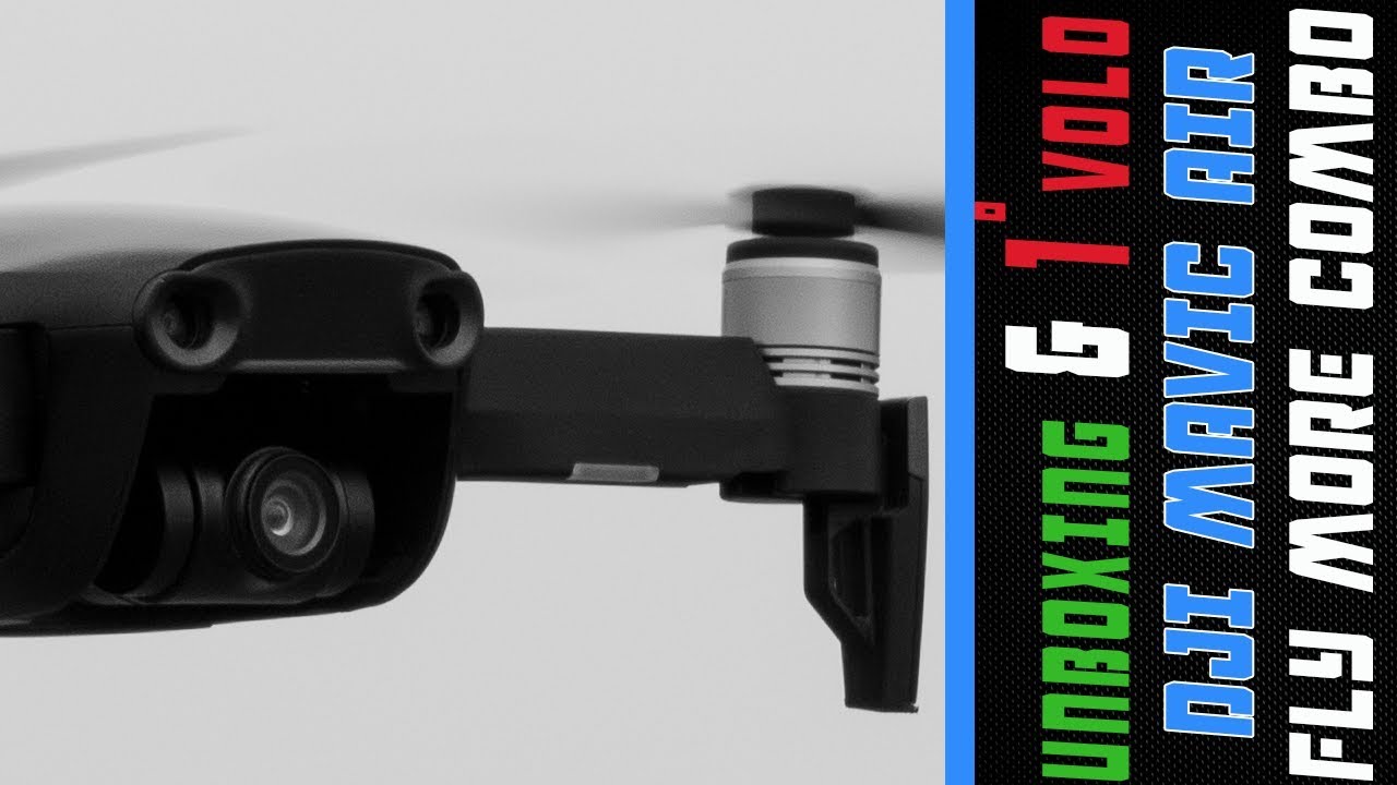 Unboxing, Primo Volo e Range Test DJI Mavic Air Fly More Combo...Che Drone! 4K