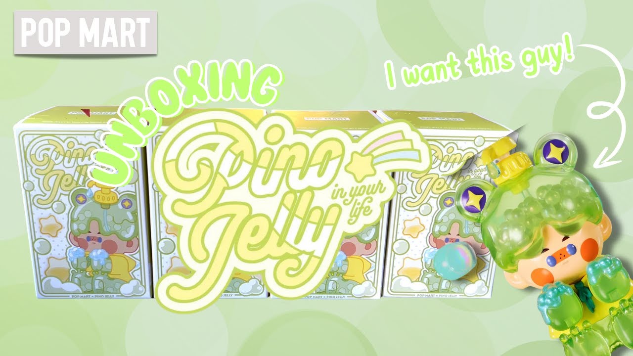 🍬 POPMART Pino Jelly In Your Life Series 🐼 Unboxing│Will I Finally Get The Froggy Handwash?! 🫧 🐸