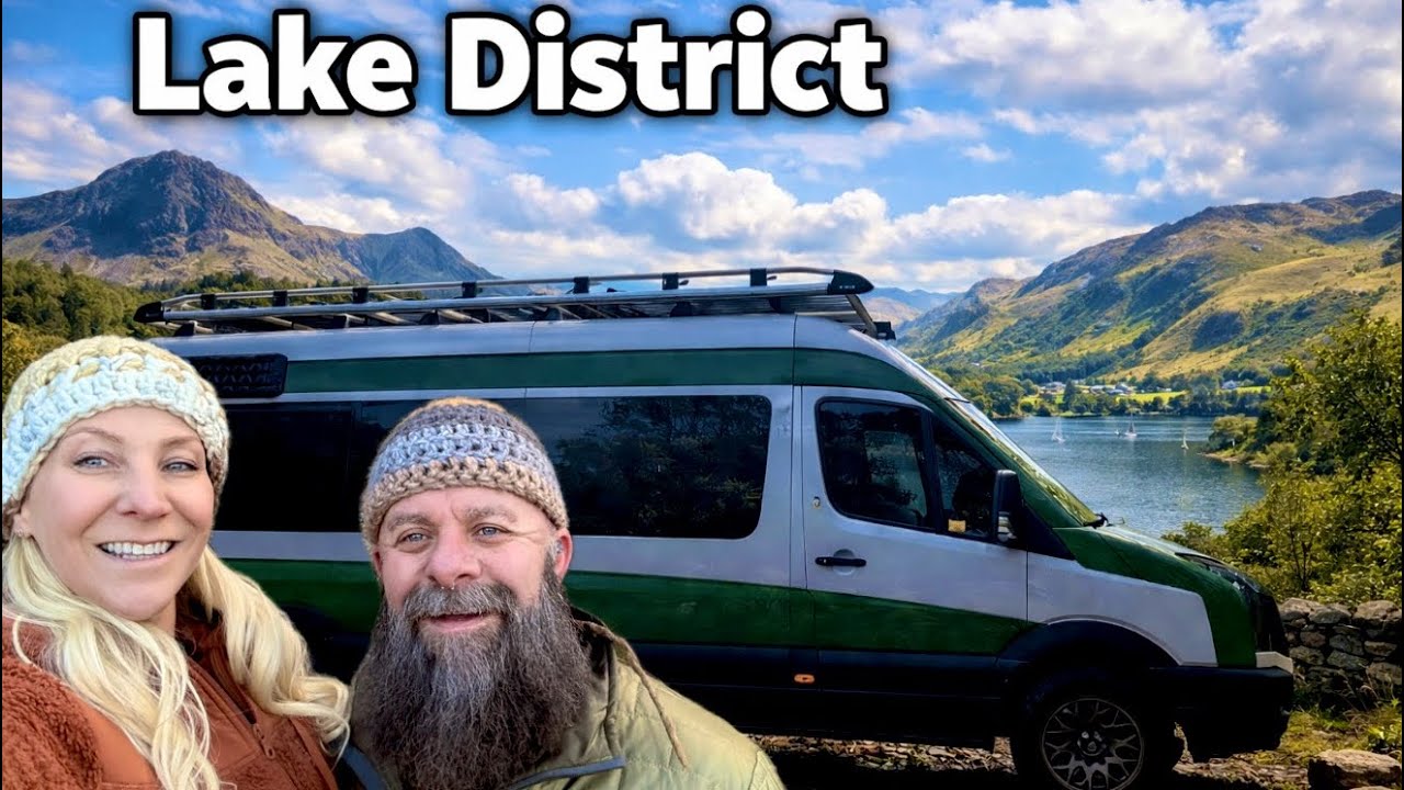 Vanlife in the Lakes! We visit Keswick for the Spa, Ambleside Windermere and Barrow in Furness 