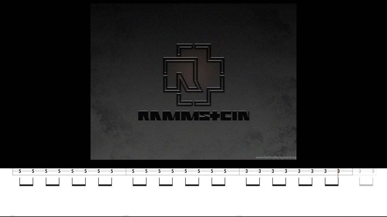 Rammstein - Spieluhr (No Bass w/ Bass Tabs)