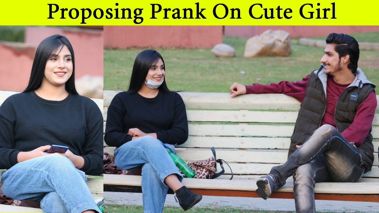 Proposing Prank On Cute Girl Turns into Date ( part 1)