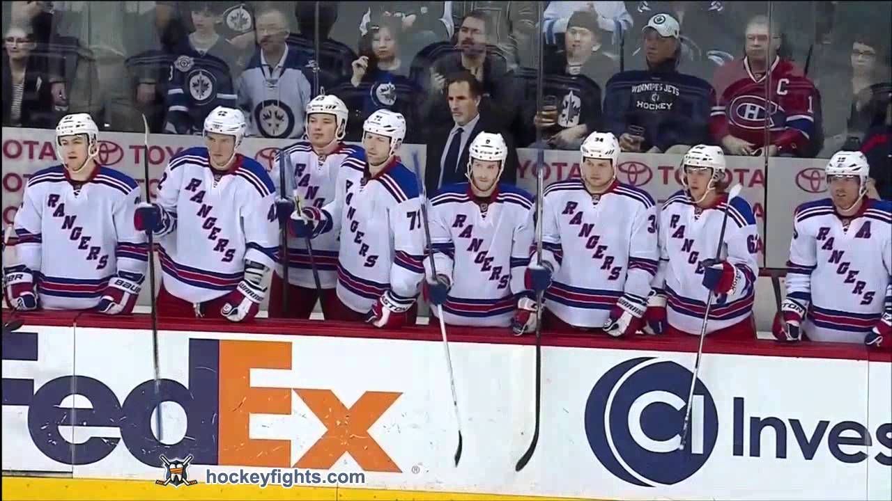 Stu Bickel vs Tanner Glass Mar 28, 2012