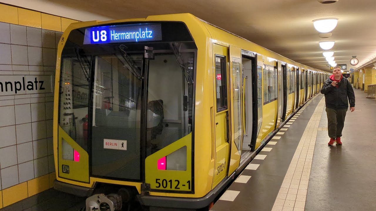 U-Bahn Berlin|Einsetzermitfahrt #9 auf der U8 von Hermannplatz bis Hermannstraße