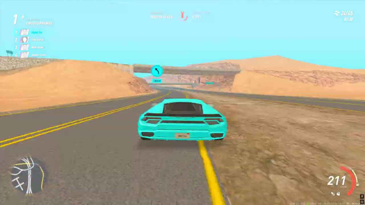 Corrida De Rua #03 | Lamborghini huracán FULL | LowPixel RP