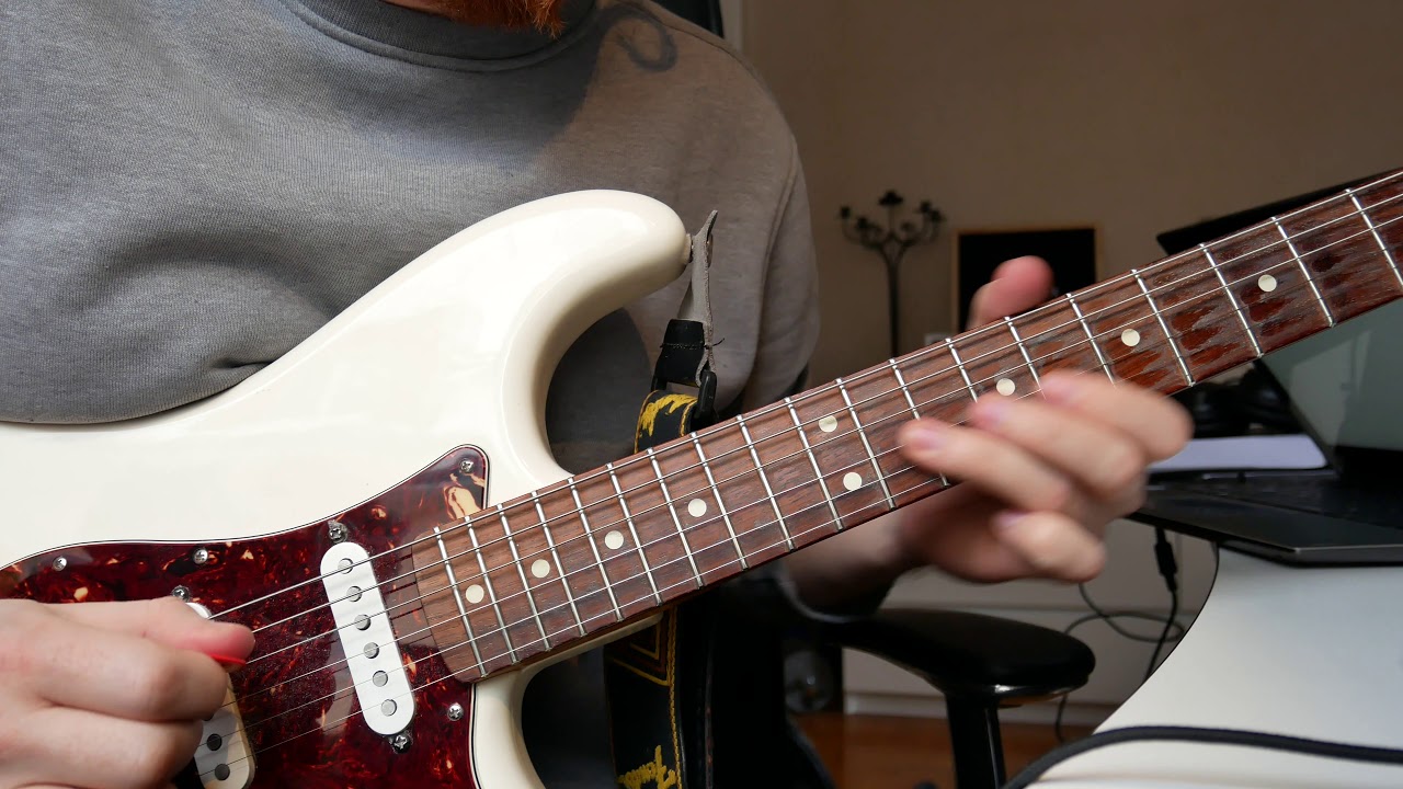 Ole B&oslash;rud - Make a Change. Guitar solo cover