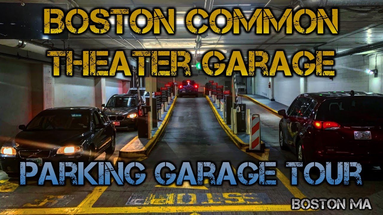 Boston Common Theater Garage - Driving Tour - Boston MA