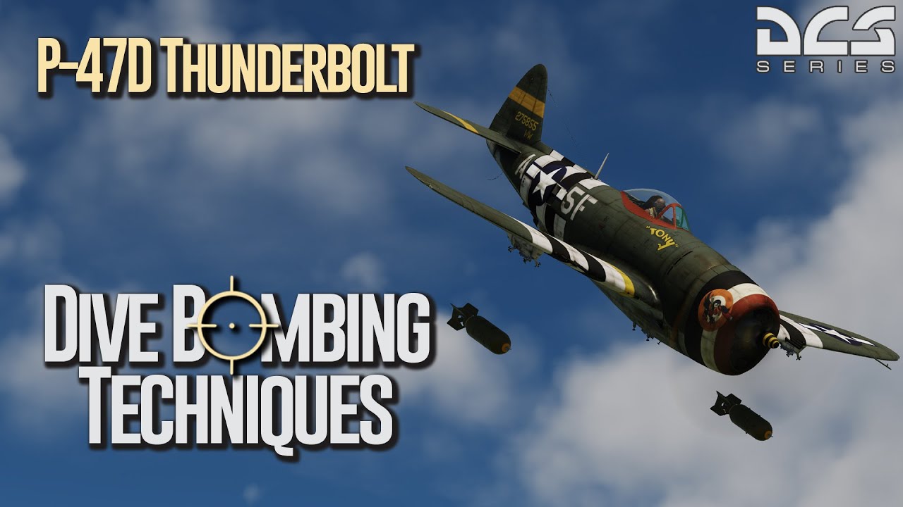 DCS P-47 #5 - Dive & Glide bombing