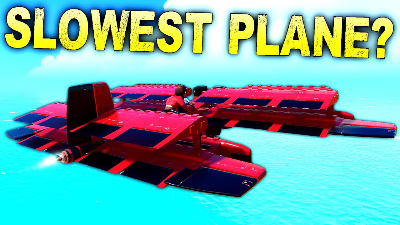 Building the SLOWEST Possible Plane In Trailmakers!