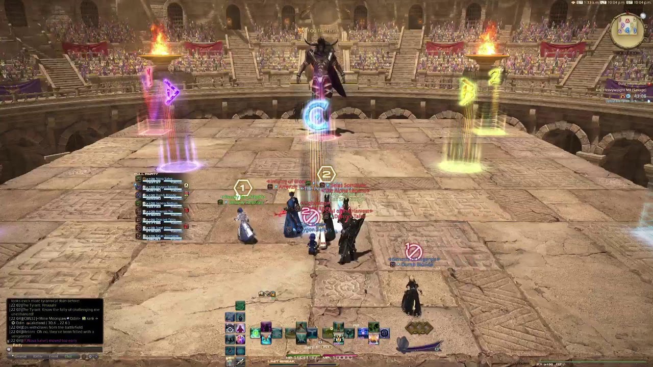 FFXIV M11S RageBait Fail