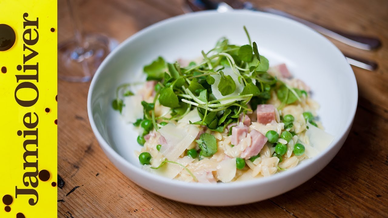 Pea and Ham Orzo with Sortedfood