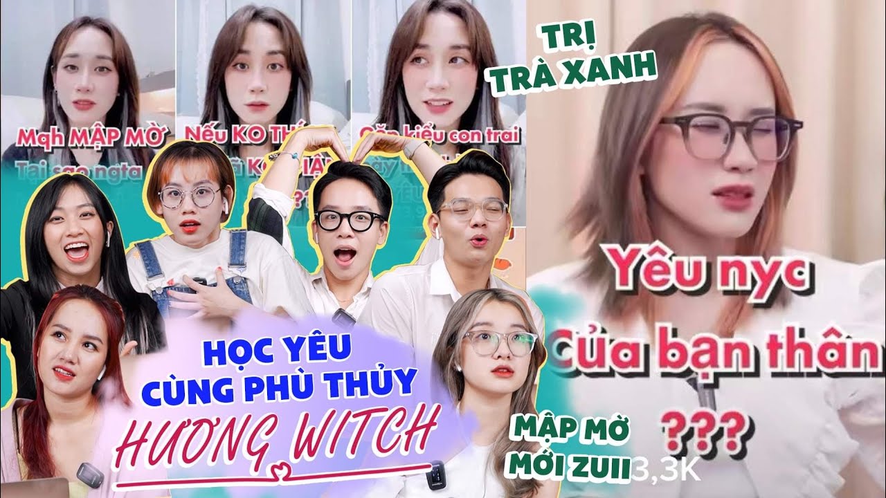 Reaction Tiktok Hương Witch - Bà Hoàng tư vấn tình yêu: Có nên yêu NYC của bạn thân?