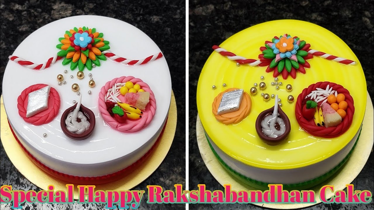 Special Happy Rakshabandhan Day Cake Design | Happy Rakshabandhan