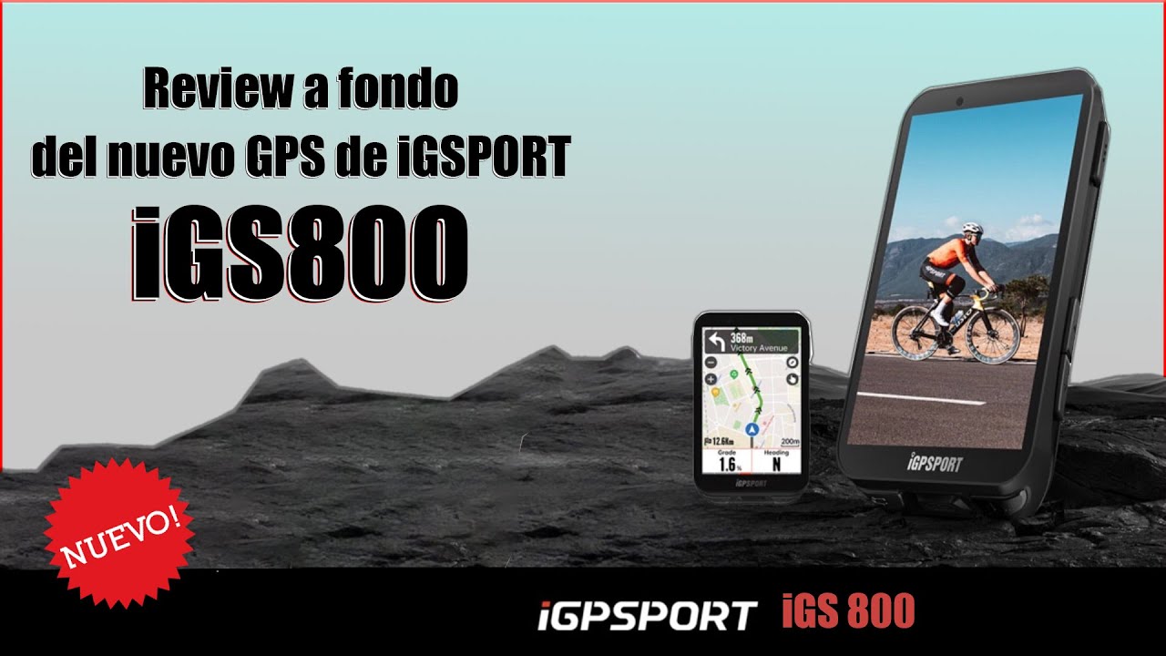 REVIEW a fondo del iGS800 de iGPSPORT con PRUEBAS REALES de las novedades  | Viajeros Fisgones