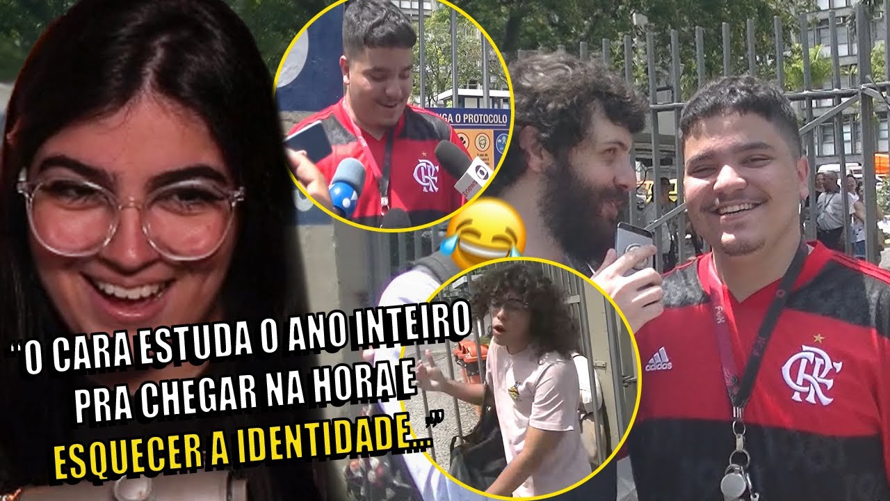 ATRASADOS DO ENEM 2022 | BIANA REAGE: REPÓRTER DOIDÃO