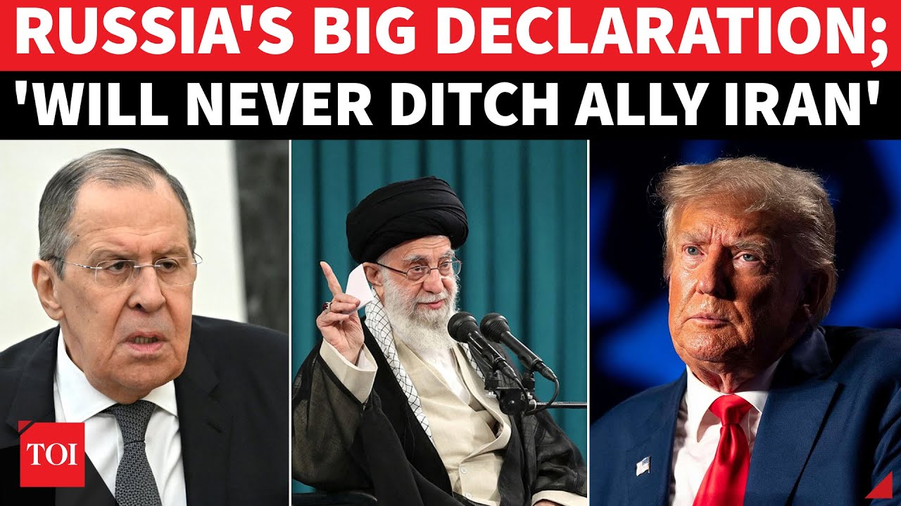 Lavrov's Blunt Iran Message To Trump Amid Nuclear Faceoff; 'Even If Russia & US Come Close...'