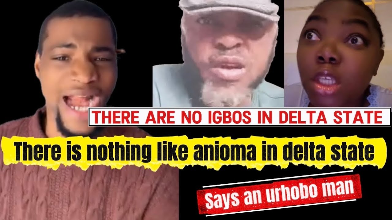 Delta state is not an Igbo state but a huge part of delta state is Igbo.
