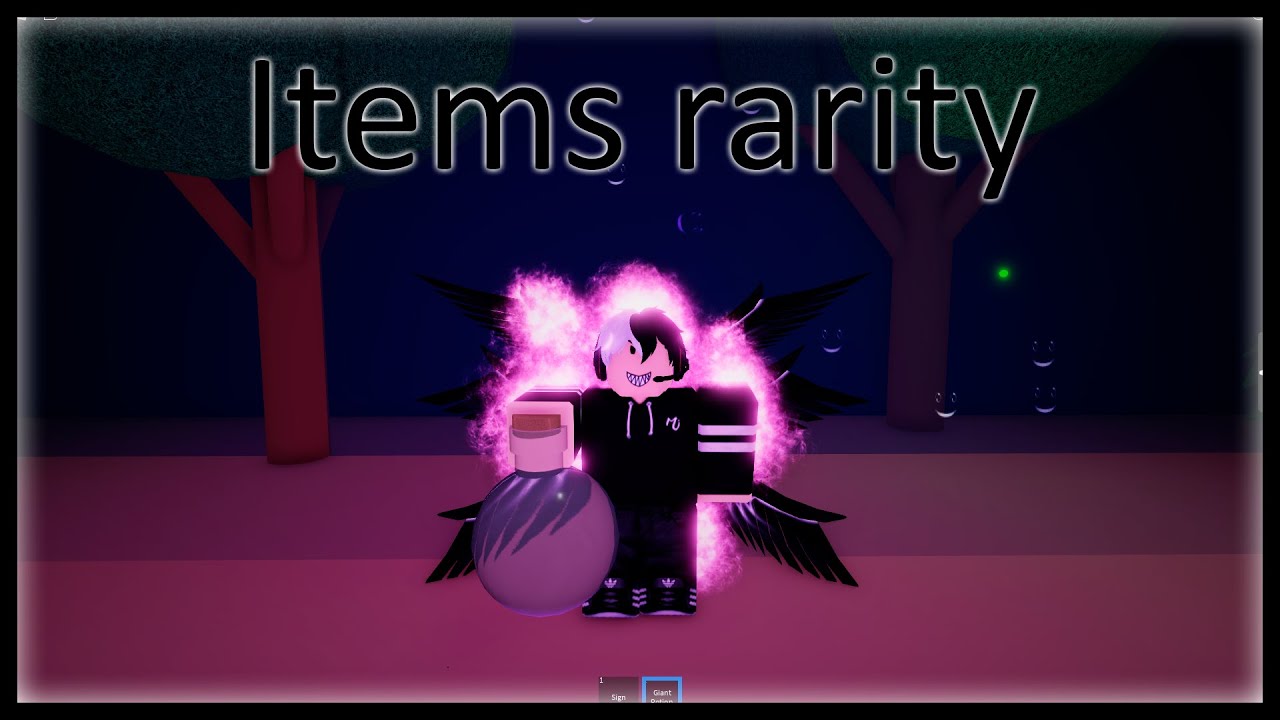 Whats the rarest item? Ranking items by rarity infectious smile