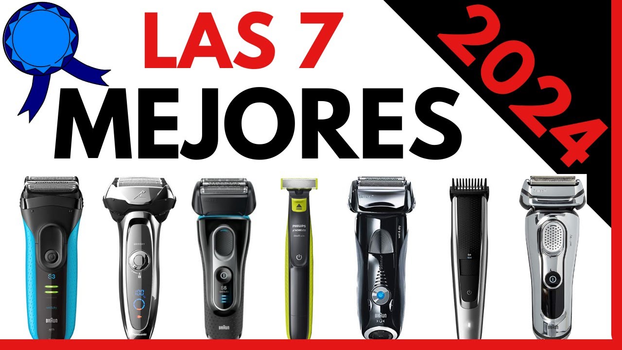 Las  MEJORES 7 Afeitadoras Eléctricas del 2024