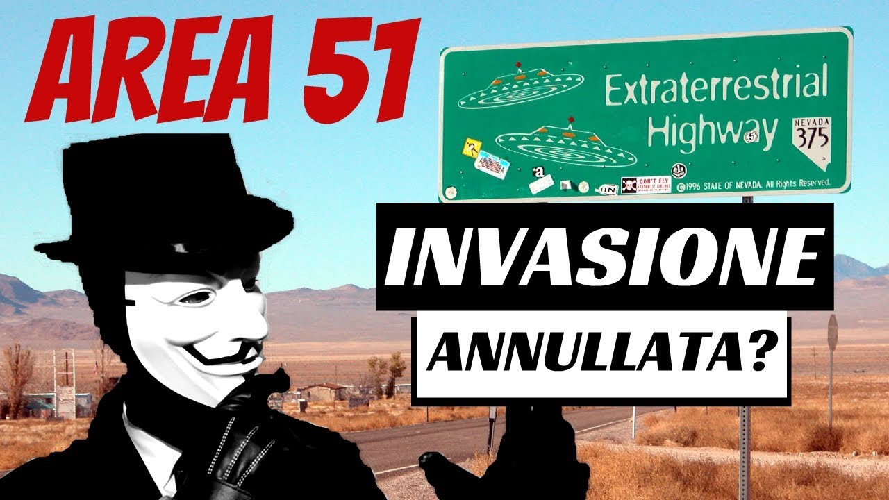 L'Invasione Dell'AREA 51 &egrave; Stata Annullata?! 👽❌