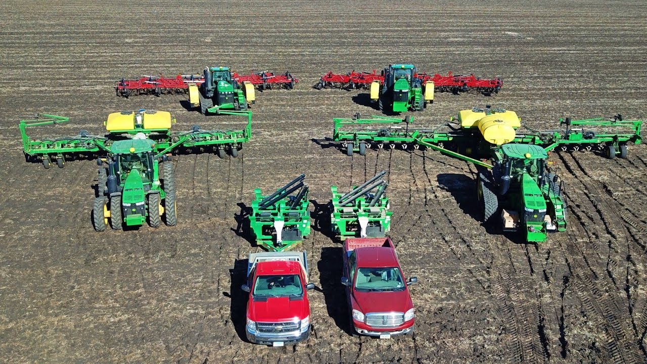 Planting 2021 Equipment Lineup Tour! John Deere DB60 1790 Highspeed