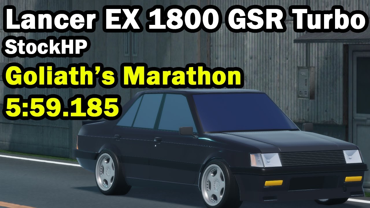 GDBFB StockHP Lancer A170 Goliath's Marathon 5:59.185 | Midnight Racing: Tokyo