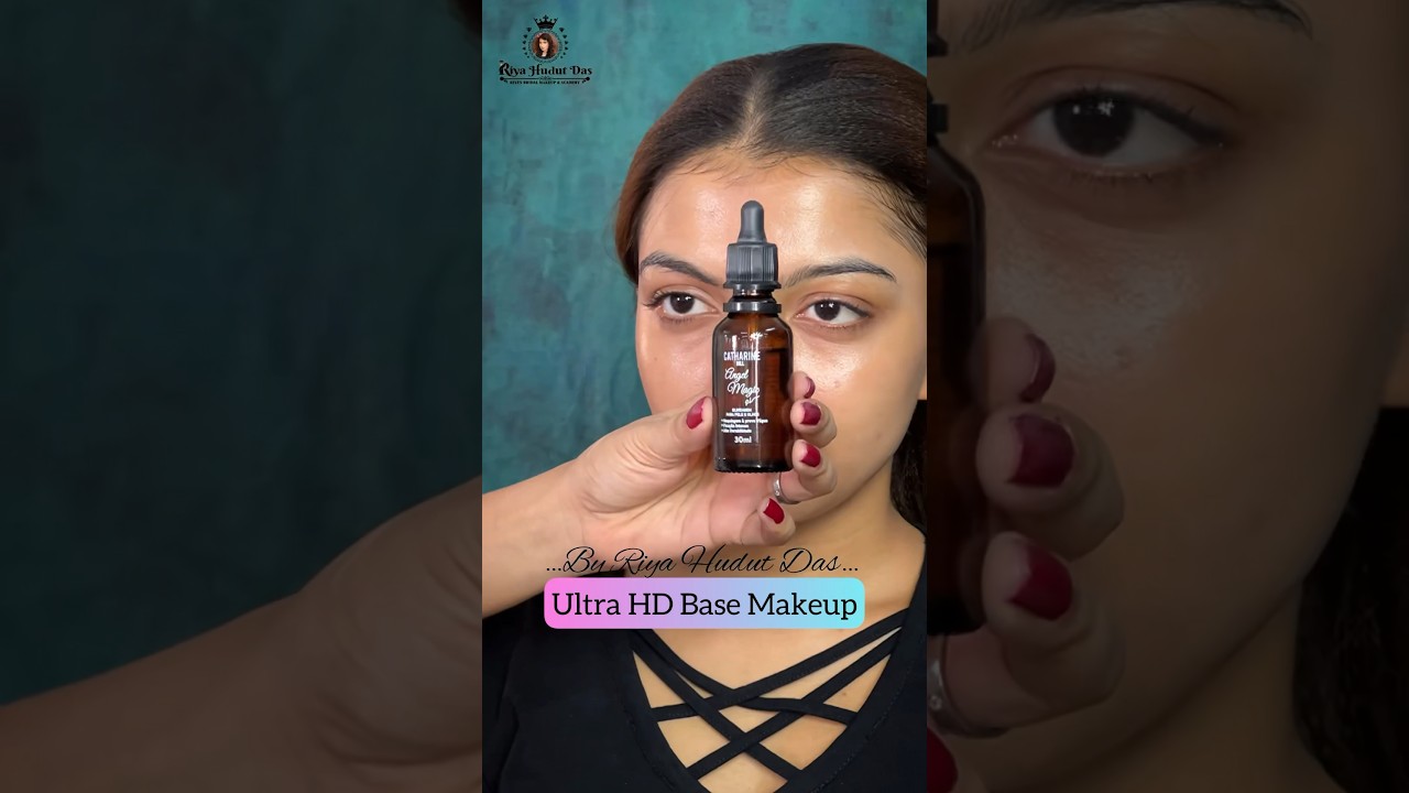 Indian Bride with Ultra HD Base Makeup ! #hdmakeup #indianbride #RiyaHudutDas