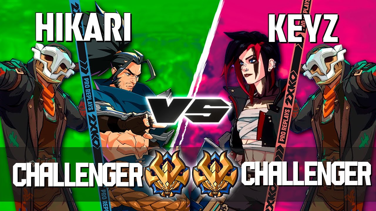 2XKO ▰ HIKARI (Yasuo-Ekko) vs KEYZ (Vi-Ekko) ▰ 2XKO Pro level replays