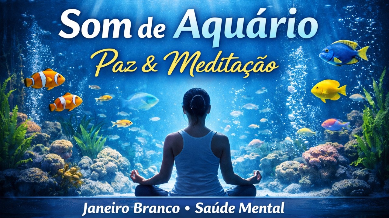 Janeiro Branco 🌊 Meditação Aquática para Ansiedade, Relaxamento e Saúde Mental