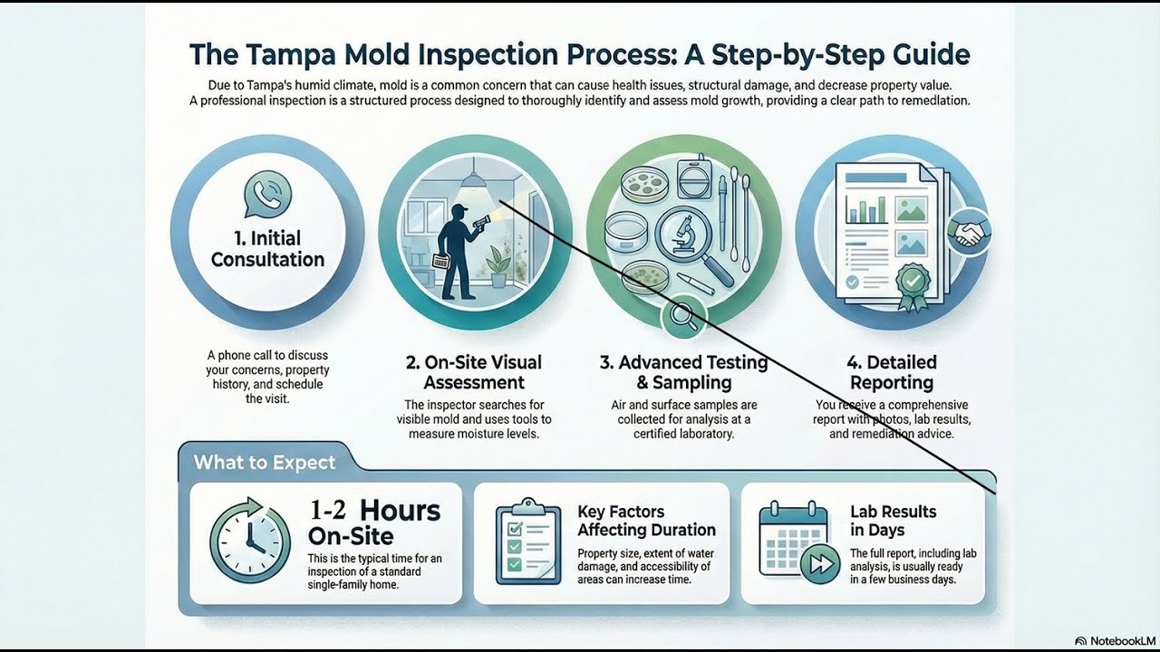 How Long Does A Typical Mold Inspection Take In Tampa?