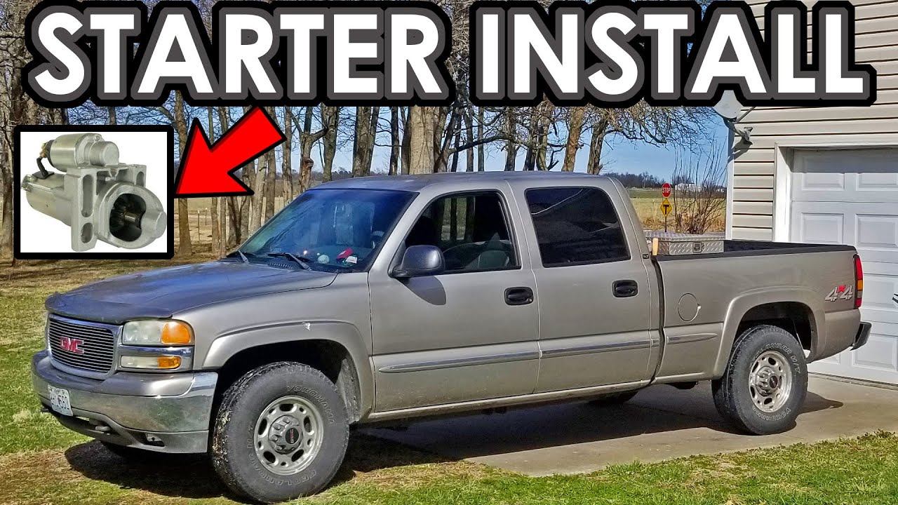 How to replace Sierra / Silverado Starter