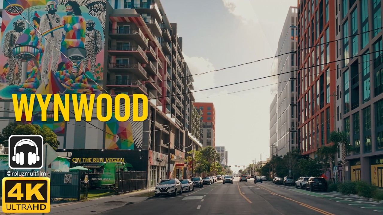 WYNWOOD Miami Art District 4K Walking Tour – Street Art & Murals [4K]