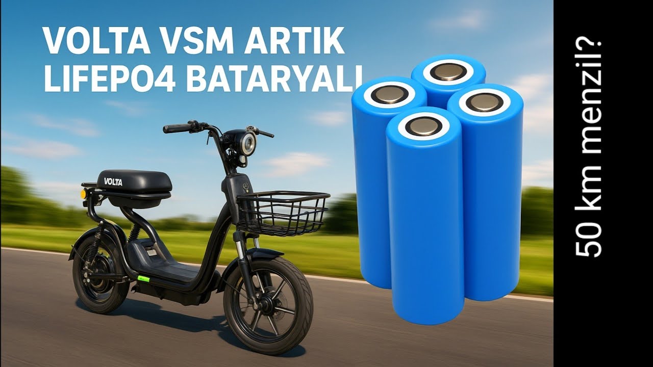 VOLTA vsm LifePo4 batarya testi ve fazlası 
