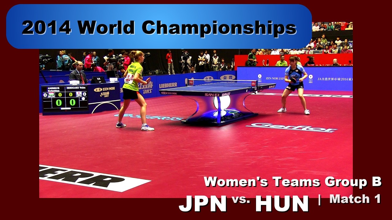 2014 WTTC Women's Team - Group B: JPN - HUN Match 1:  Yuka Ishigaki v Krisztina Ambrus