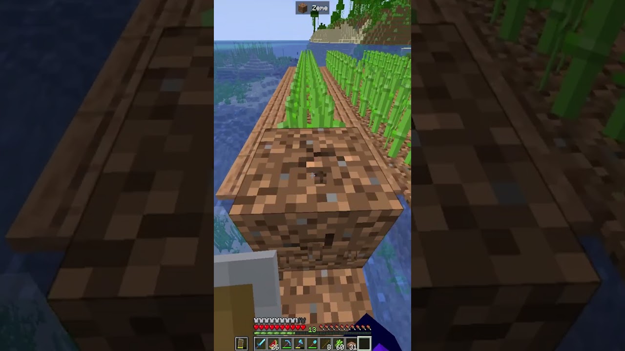 Zeme, zeme, zeme! #minecraft #latviski