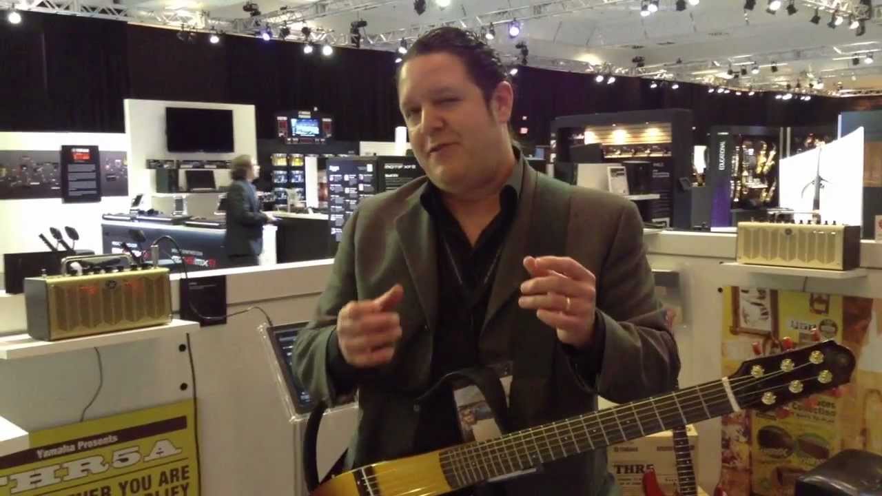 Kraft Music - Yamaha THR-5A Desktop Guitar Amp Demo at NAMM 2013