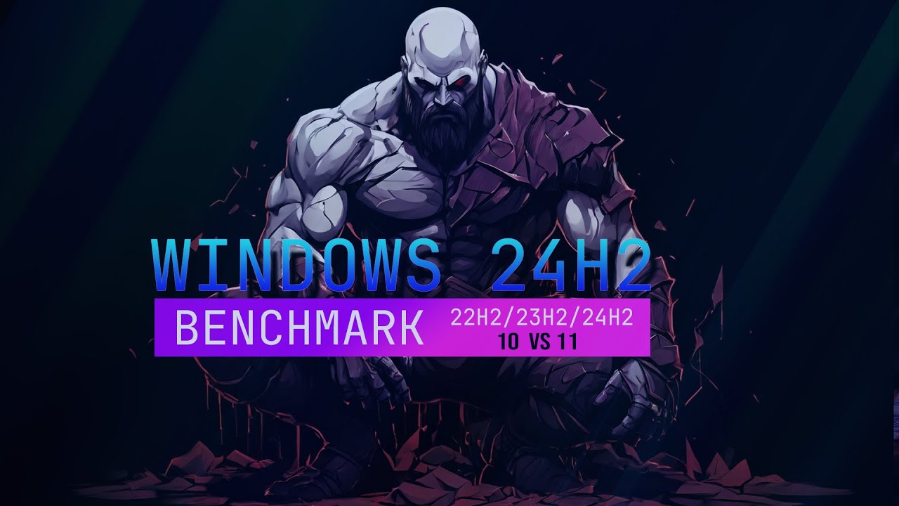 Тест производительности Windows 10 22H2 и Windows 11 24H2 23H2