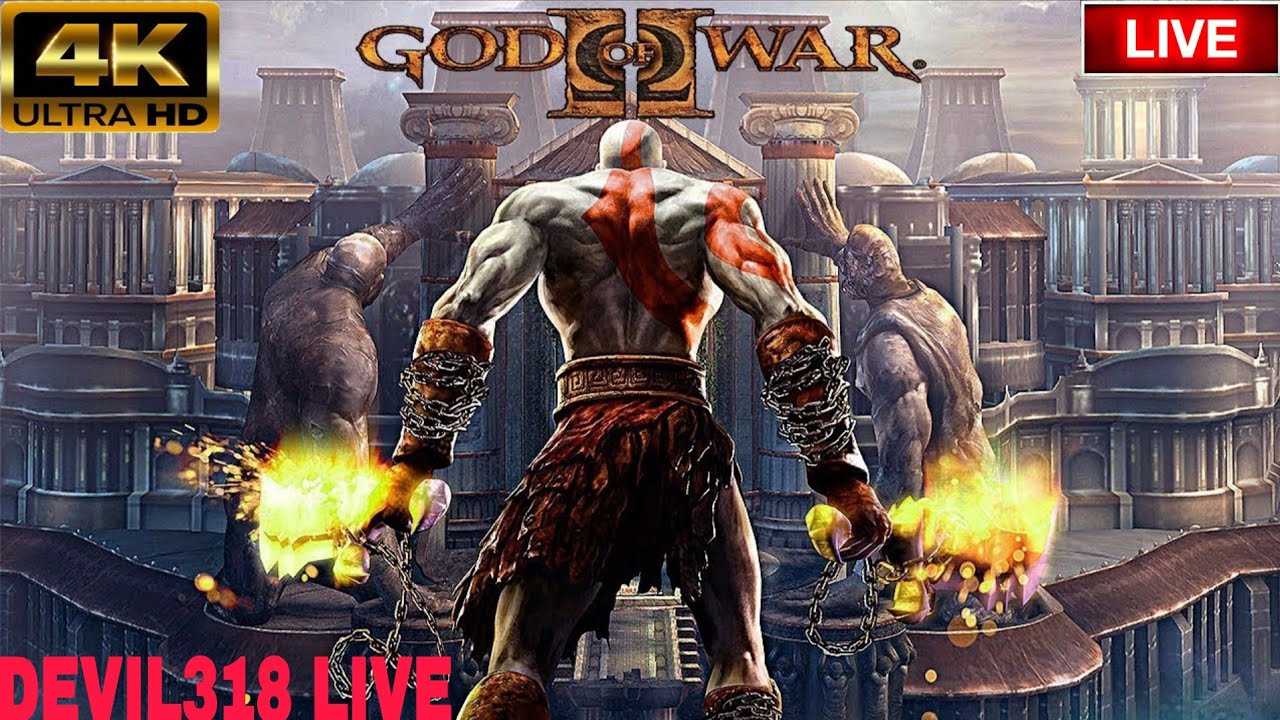 GOD OF WAR 2 ⏯️ Gameplay Walkthrough Part 2 F 4K 60FPS PS2 PS3 PS5] - No Commentary