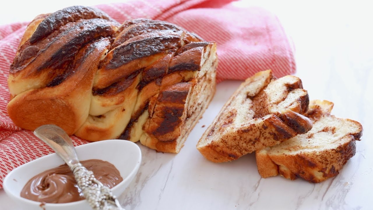 Crazy Dough Braided Nutella Bread - Gemma's Crazy Dough Bread Series Ep 4