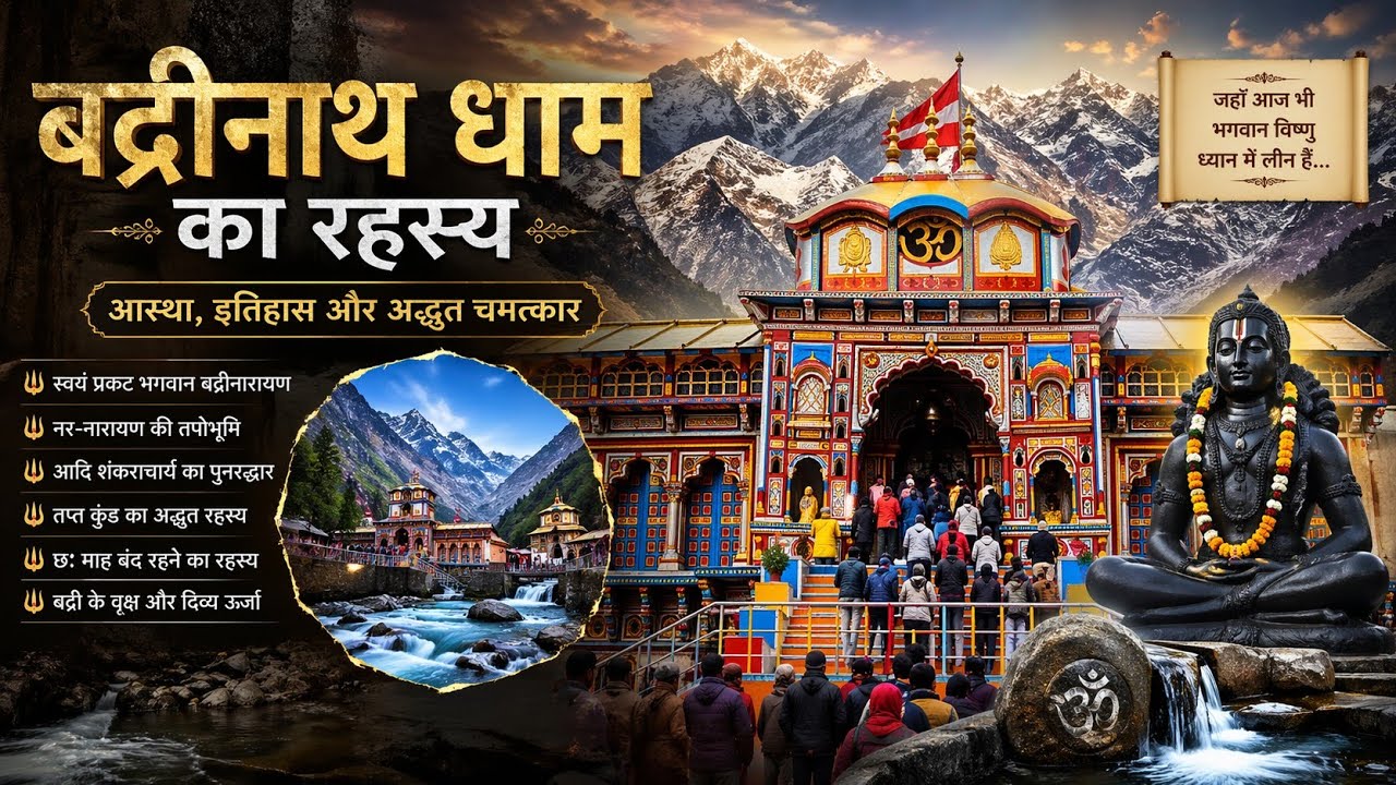 बद्रीनाथ मंदिर के पीछे का चौंकाने वाला सच | Badrinath Mystery
