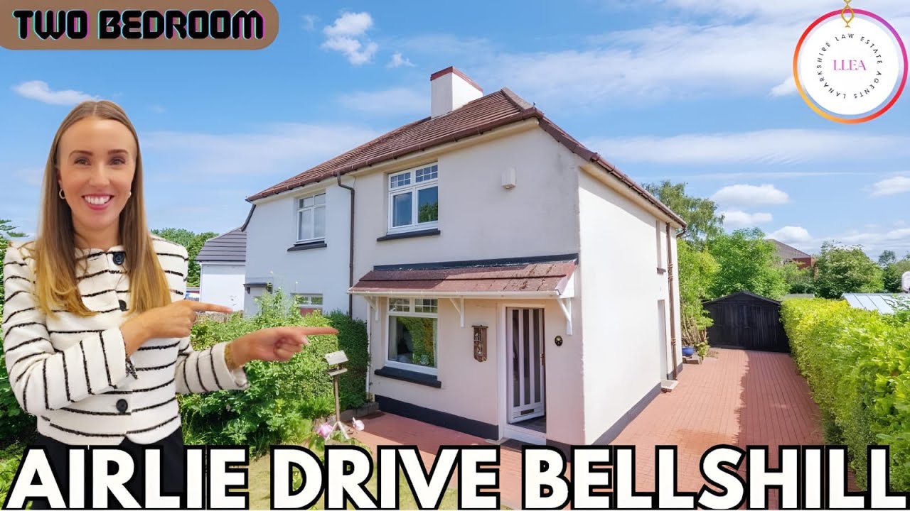 2-Bed Semi-Detached House for Sale in Bellshill | Airlie Drive Family Home