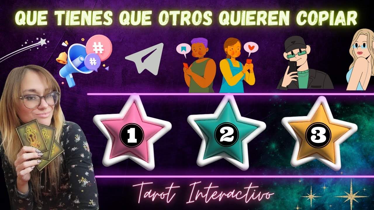 Que Tienes Que Otros Te Quieren Copiar ⭐ Tarot Interactivo🔮Elige Una Imagen🧿