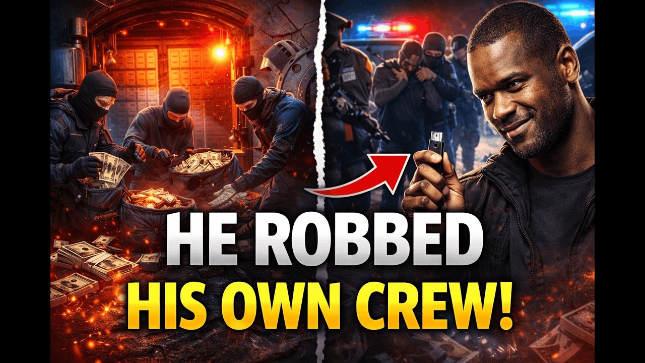 He Robbed His Own Crew - He Heist Inside The Heist.