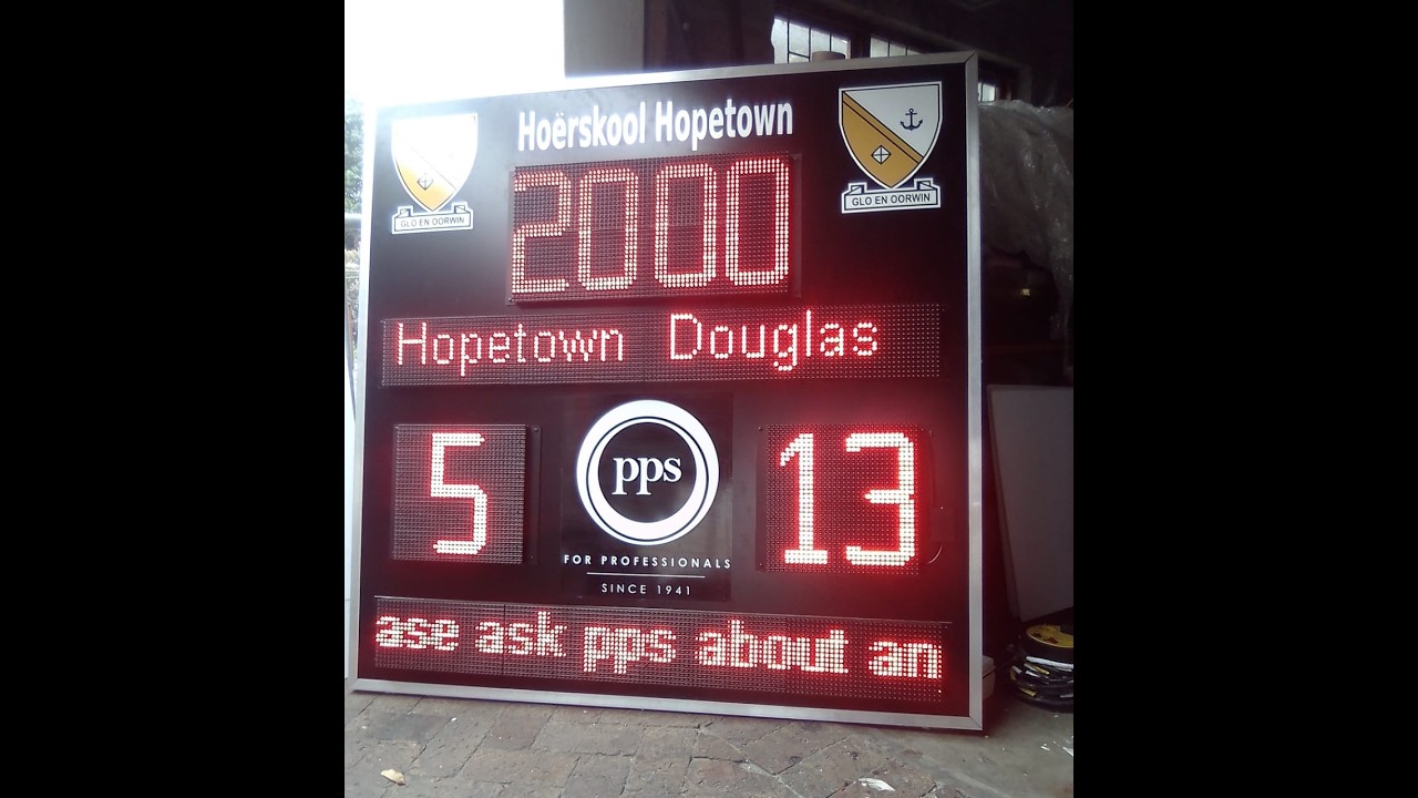Quality electronic scoreboards
