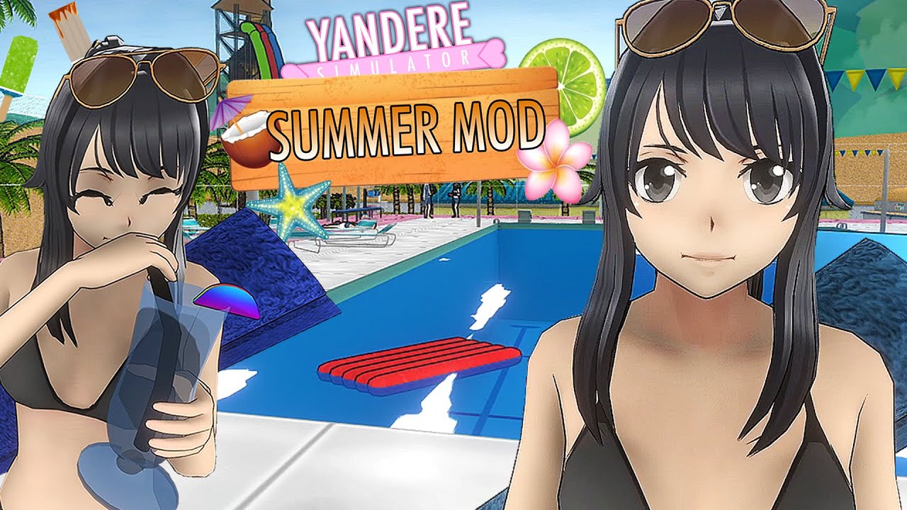 ITS SUMMER IN YANDERE SIMULATOR - Amazing Yandere Simulator mod