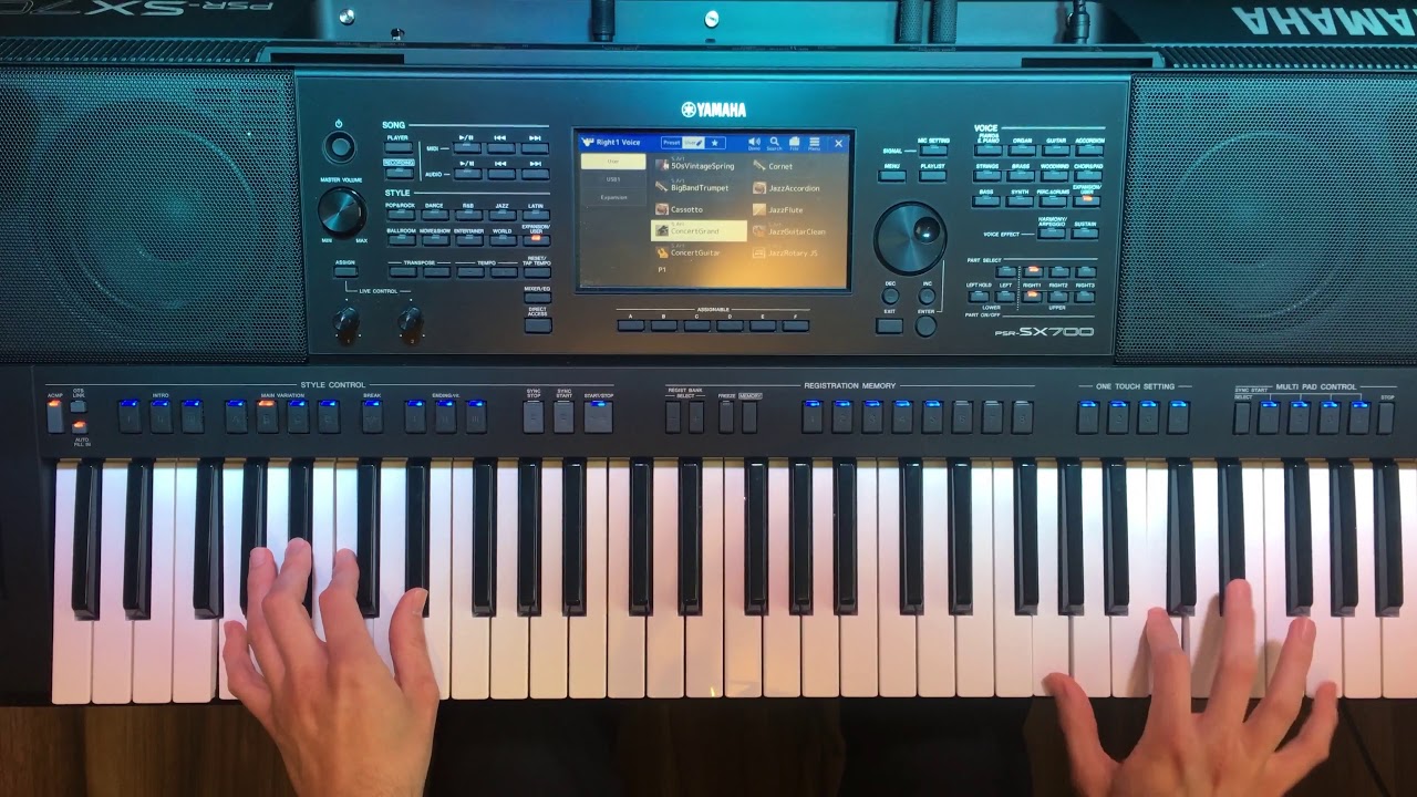Yamaha PSR SX-700- Latin Style
